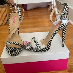 JustFab Strap Stilettos - Never Worn